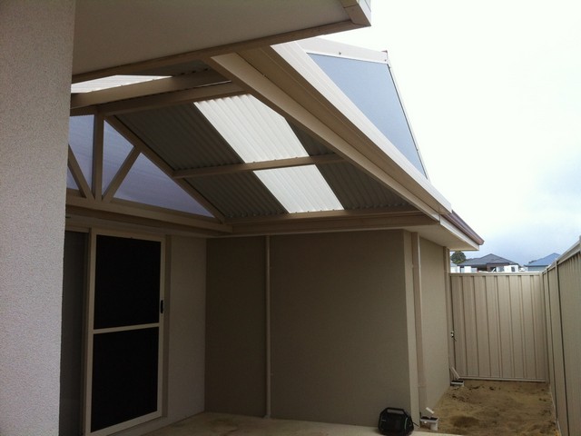 gable pergola in the void by great aussie patios