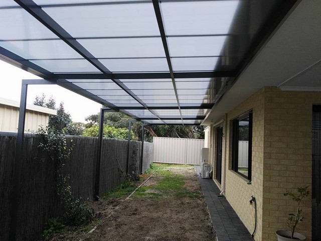 flat pergola in multicell by great aussie patios