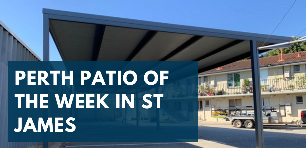 Perth Patio Of The Week In St James