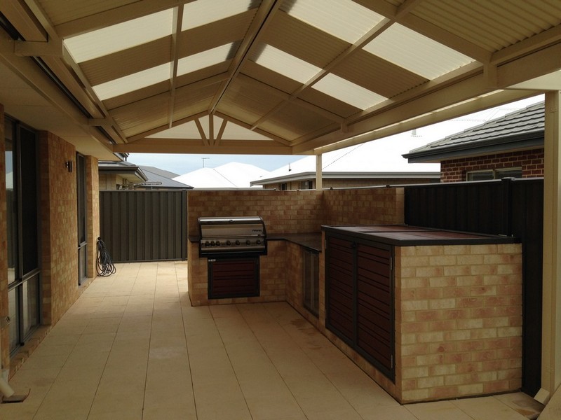 gable and bbq setting by great aussie patios