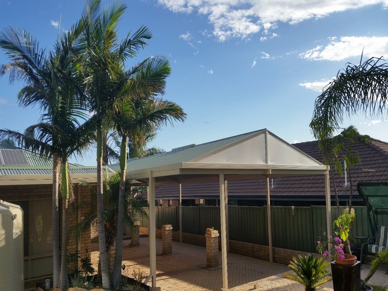 new gable patio complete by great aussie patios