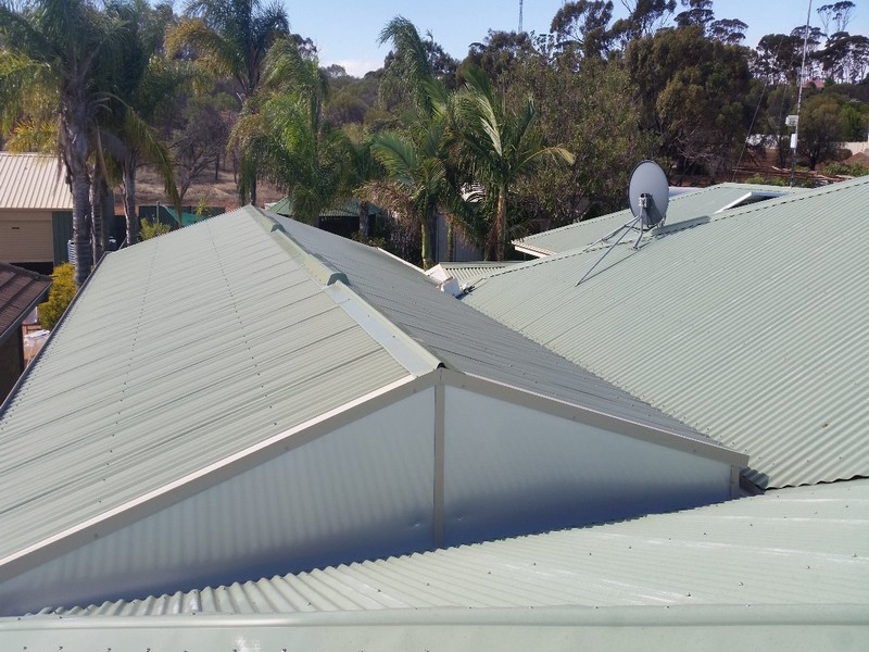 top view of gable patio by great aussie patios