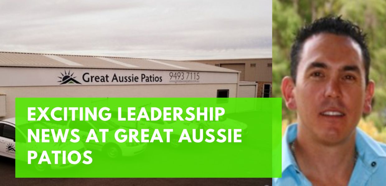 headshot of Brett Woods, General Manager, Great Aussie Patios