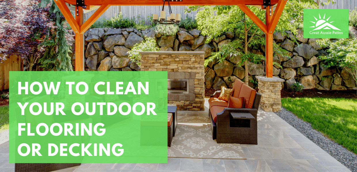 How to Clean Your Outdoor Flooring or Decking 