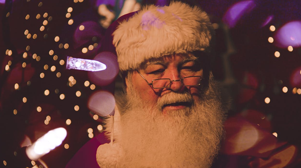 Santa Claus & Fair Lights