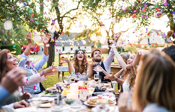 backyard wedding
