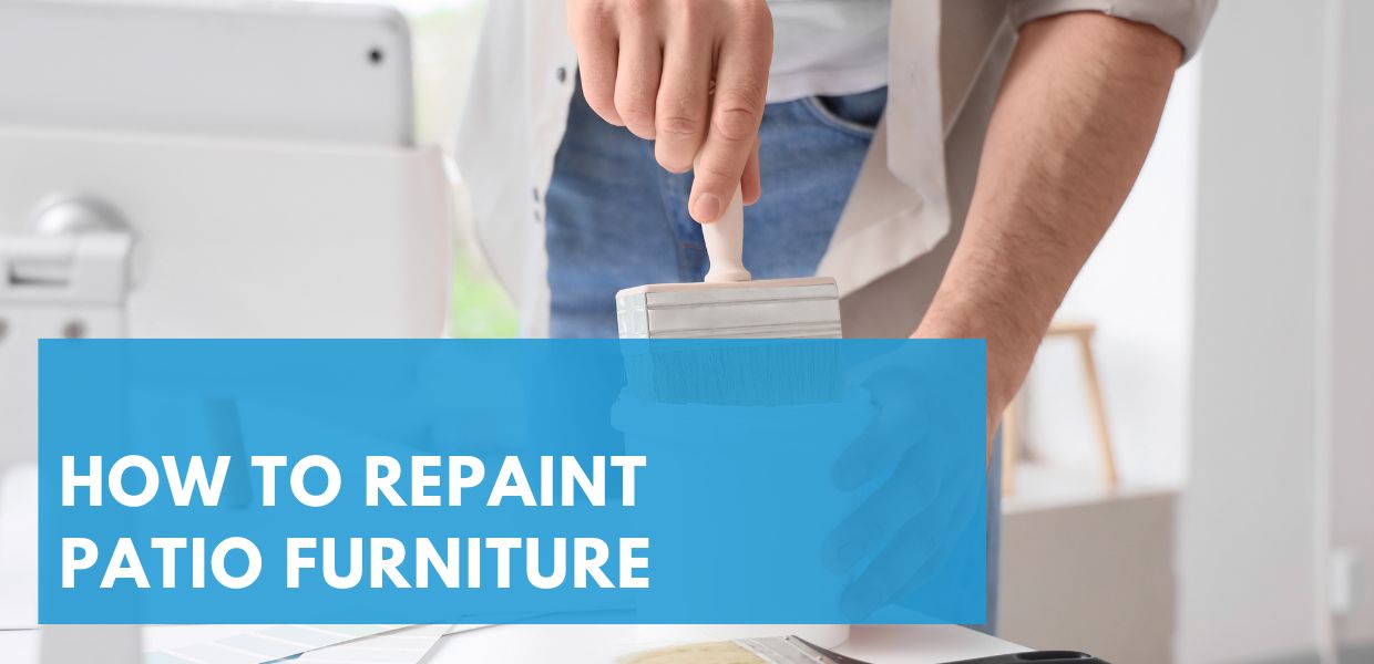 How to Repaint Patio Furniture