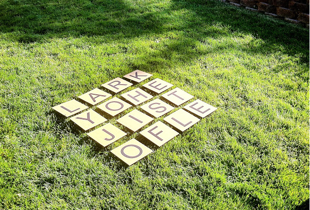 outdoor word games
