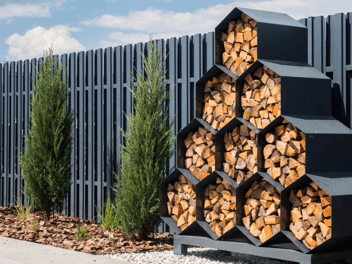 honey comb log storage