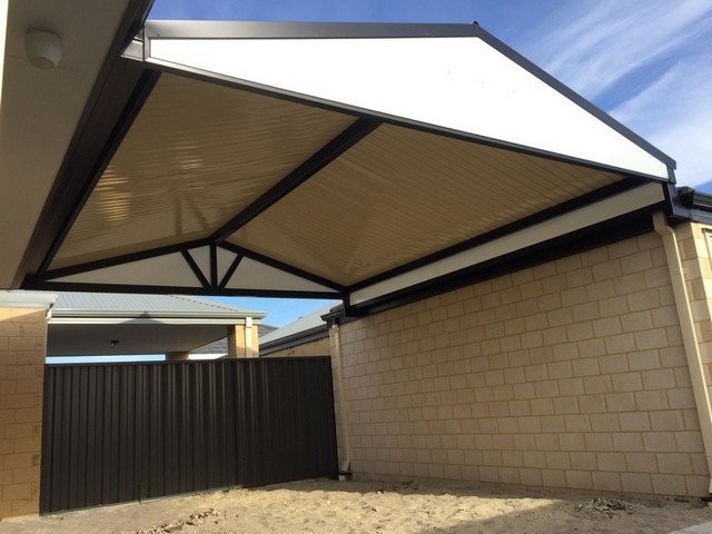 gable pergola in c-dek by great aussie patios