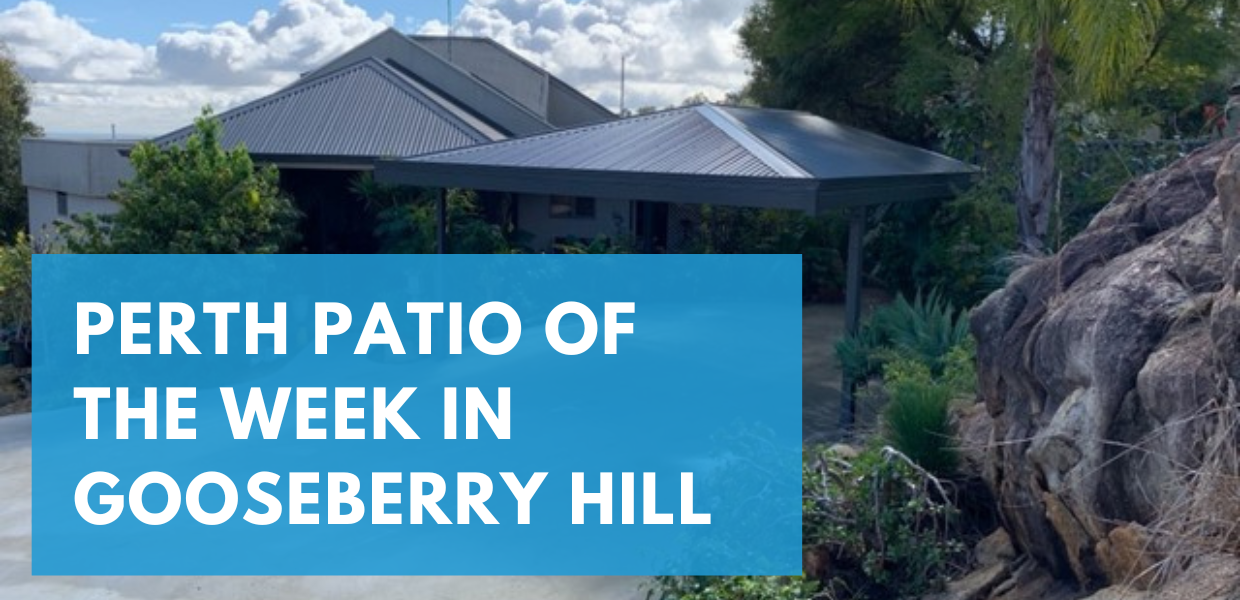 Perth Patio Of The Week In Gooseberry Hill