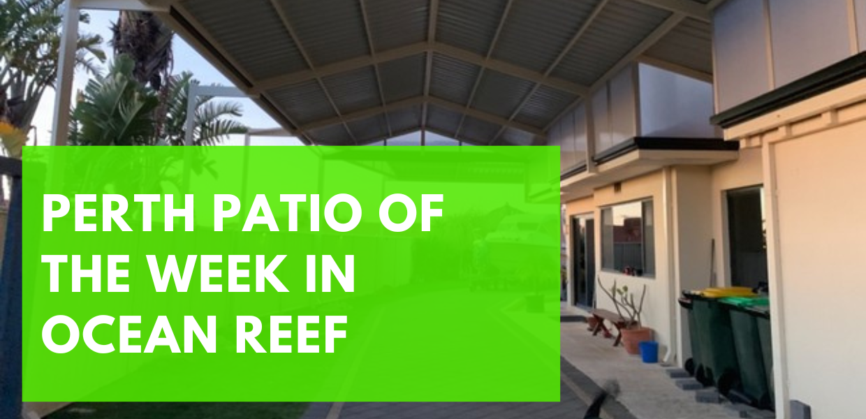 Perth Patio Of The Week In Ocean Reef